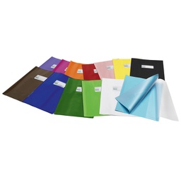 [93804] Coprimaxi PVC lucido coprente GreenLine 21x30cm c/alette blu RiPlast