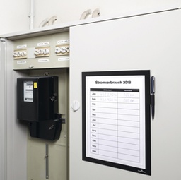 [86907] Cornice magnetica Duraframe® Note A4 21X29,7cm nero Durable