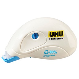 [64399] Correttore a nastro Roller Mini Correction 5mm x 6mt 100 recycled UHU