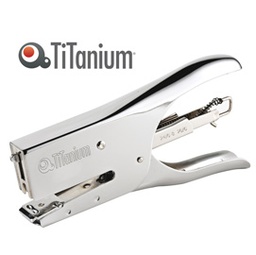 [72780] CUCITRICE A PINZA 24/6 - 26/06 acciaio cromato TiTanium