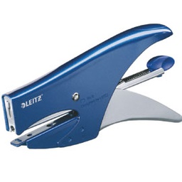 [58521] CUCITRICE A PINZA 5547 BLU METAL WOW LEITZ
