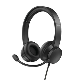 [91195] Cuffie con microfono on-ear USB HS-200 Trust