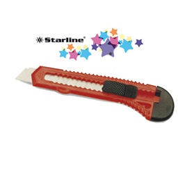 [STL6701] Cutter 18mm con bloccalama Basic Starline