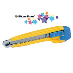 [STL6705] Cutter 18mm con bloccalama Premium Starline