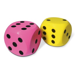 [93897] Dado gigante in spugna 15x15x15cm CWR