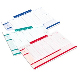 [97620] Desk Planner Monocromo da scrivania 42x29,5cm colori assortiti Pigna