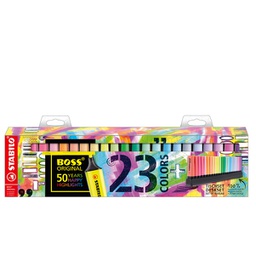 [92692] Deskset 23 evidenziatori Boss Original colori assortiti Stabilo