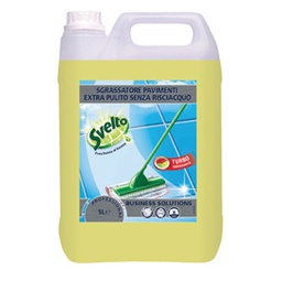 [60997] DETERGENTE PAVIMENTI SGRASSATORE SVELTO 5 LITRI LIMONE