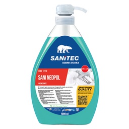[94901] Detergente stoviglie igienizzante SANI Neopol Piatti 1Lt Sanitec