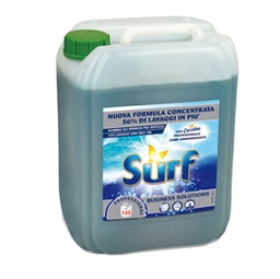 [61125] DETERSIVO LAVATRICE LIQUIDO 10LT SURF