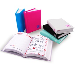 [95267] Diario femminile 12 mesi copertina soft touch in colori assortiti Blasetti