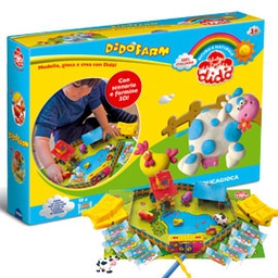 [78161] DIDO' FARM 10 salsicciotti, formine e scenario 3D