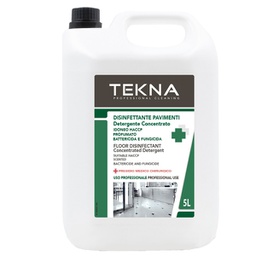 [95911] Disinfettante detergente pavimenti concentrato profumato 5lt Tekna