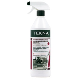 [95915] Disinfettante multiuso senza risciacquo non profumato 1lt Tekna