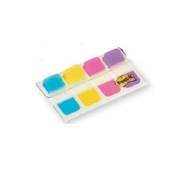 [77394] Dispenser 40 SEGNAPAGINA Post-it® INDEX STRONG Mini 676 VIVACI 15,8X38mm