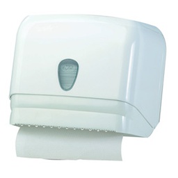 [64273] DISPENSER ASCIUGAMANI IN ROTOLO/ FOGLI BIANCO MAR PLAST