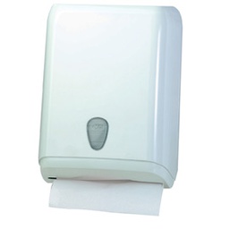 [64272] DISPENSER ASCIUGAMANI PIEGATI BIANCO MAR PLAST