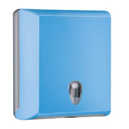 [73967] Dispenser asciugamani piegati C/Z azzurro Soft Touch