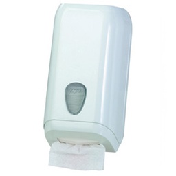 [64275] DISPENSER CARTA IGIENICA IN FOGLI BIANCO MAR PLAST