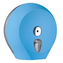 [73971] Dispenser carta igienica Midi Jumbo D23cm azzurro Soft Touch