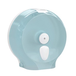[94887] Dispenser carta igienica Mini Jumbo bianco azzurro Replast