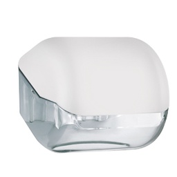 [73964] Dispenser carta igienica rt/interfogliata bianco Soft Touch