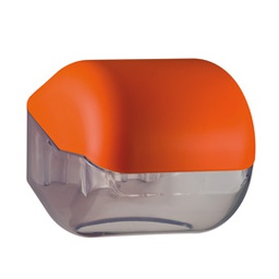 [64280] Dispenser carta igienica rt/interfogliata orange Soft Touch