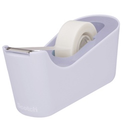 [87202] Dispenser da Tavolo C18 Lavanda+1 rotolo di nastro adesivo ScotchÂ® Magic 19x33