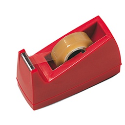 [34530] DISPENSER PER NASTRO ADESIVO 33MT ROSSO ART.72