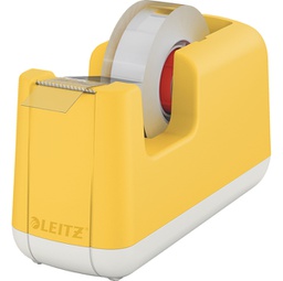 [95278] Dispenser per nastro adesivo giallo Cosy Leitz