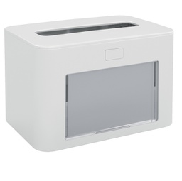 [89474] Dispenser personalizzabile bianco per Tovaglioli interfogliati Papernet