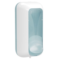 [94884] Dispenser sapone liquido 0,55lt bianco azzurro Replast