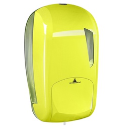 [96765] Dispenser sapone liquido a riempimento Skin 1 L giallo fluo
