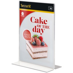 [77377] DISPLAY PORTAMENU' a T 10,5x15cm (A6 Securit