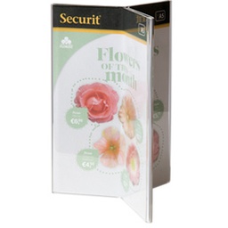 [77156] DISPLAY PORTAMENU' a Y 10,5x14,8cm (A6 Securit
