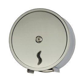 [67495] DISTRIBUTORE CARTA IGIENICA IN ROTOLI MINIJUMBO 200m IN ACCIAIO INOX