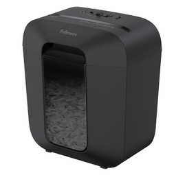 [95080] Distruggidocumenti a frammenti LX-25 nero Fellowes