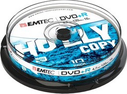 [EMTPR471016CB] DVD+R EMTEC4,7GB 16X SPINDLE (kit 10pz