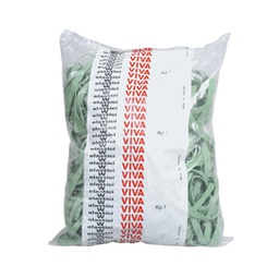 [34152] ELASTICO FETTUCCIA VERDE D100 T5 SACCO DA 1KG