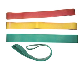 [91372] ELASTICO MEDIO AD ANELLO D 18CM IN LATTICE ROSSO