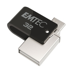 [EMTD32GT263C] Emtec Dual USB3.2 to Type-C T260 32GB