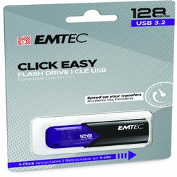 [EMTD128GB113] Emtec Memoria USB B110 USB3.2 Clickeasy 128GB viola
