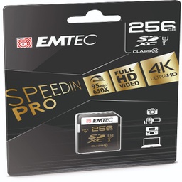 [EMTD256GXC10P] Emtec SD 256GB USH-I U3 SpeedIN