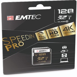 [EMTD128GXC10P] Emtec SDXC 128GB Class10 Speedin