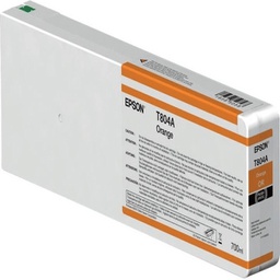 [EPST804A00] Epson Cartuccia Arancione T804800 UltraChrome HDX/HD 700ml
