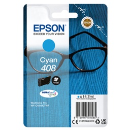 [EPST09J24010] Epson Cartuccia DURABrite Ultra, 408 Ciano