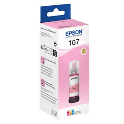 [EPST09B640] Epson Cartuccia EcoTank 107 Magenta Chiaro