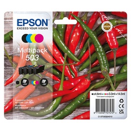 [EPST09Q64010] Epson Multipack 503 Peperoncino BK/C/M/Y