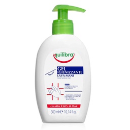 [90393] EQUILIBRA Gel igienizzante mani 300ml in dispenser