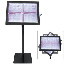 [74543] ESPOSITORE A LED 4xA4 PER ESTERNI Securit